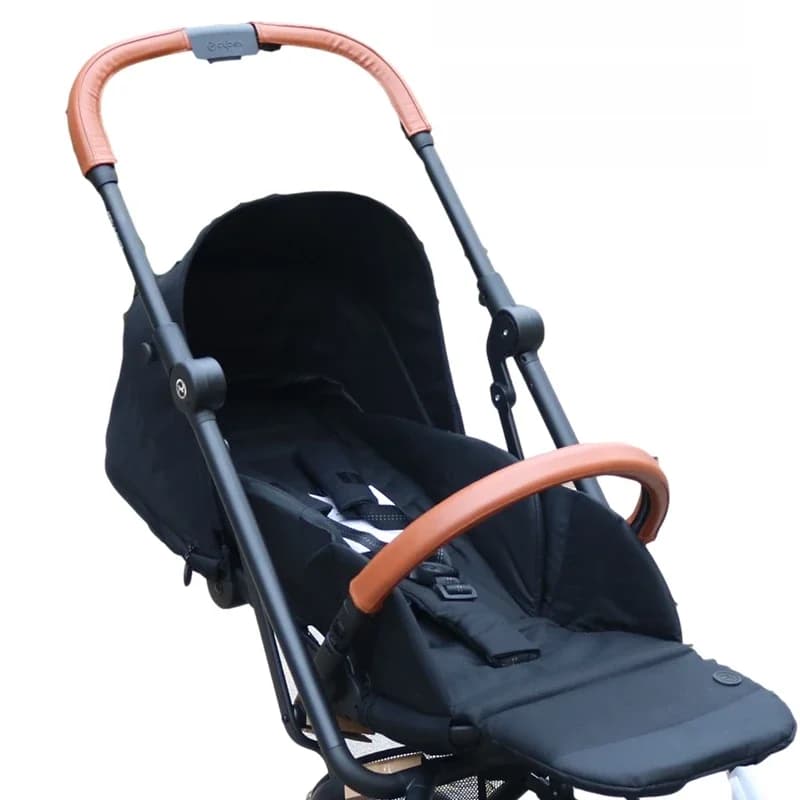 Juste d'accoudoir en cuir PU pour Cybex Eezy S Twist 2, Eezy S Twist + 2, housse de poignée de landau de poussette, accessoires de poussette