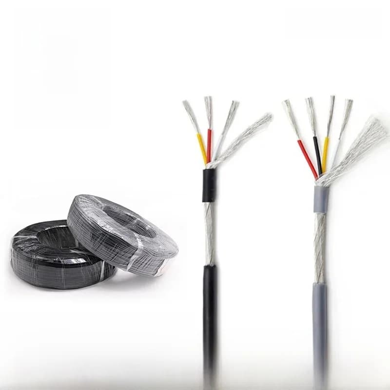 Fil blindé UL2547, 1/2/5/10M, 30awg 28awg 26awg 24awg 22awg, Audio 2 3 4 5 6 7 cœurs, contrôle des écouteurs, câble de Signal en cuivre