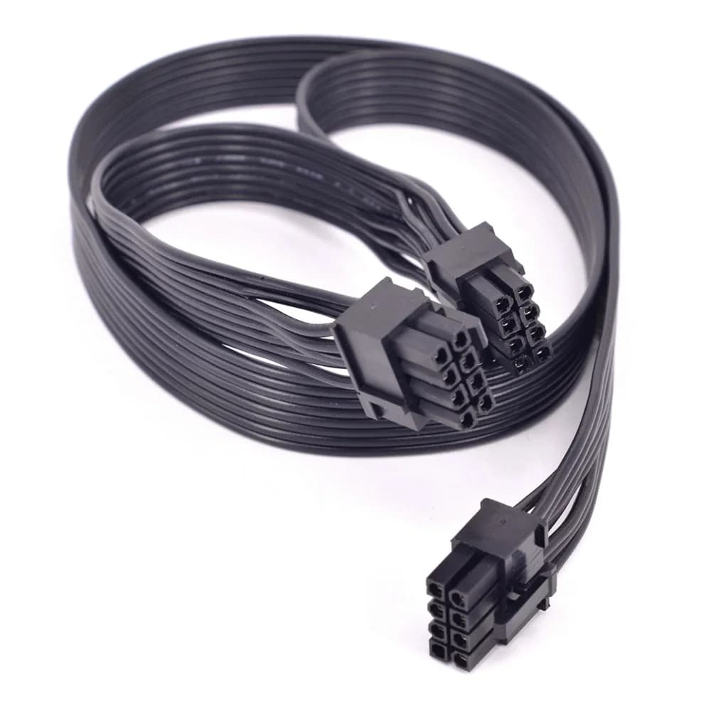 Câble d'alimentation PCI express 8 broches à double 6 + 2 broches, séparateur PCIe 8 broches à 2 broches pour Segotep KL-650W KL-750W KL-850W