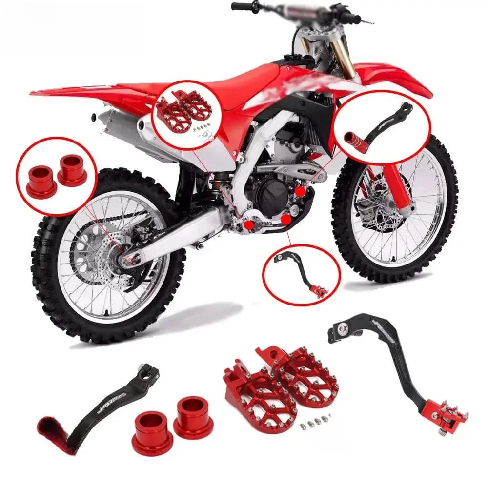 Moto CNC pliable levier de changement de vitesse manette de vitesse pédale de frein repose-pieds ensemble pour HONDA CRF250L CRF 250L 250 L 2013-2018