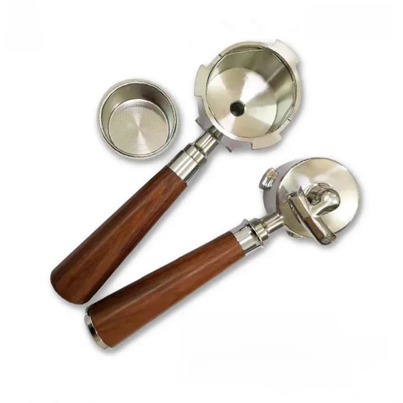 Porte-filtre à café à double bec 51/54 mm - Compatible avec DeLonghi Dedica EC680/EC890/EC900 et Breville 870/878/880 Sage Bambino