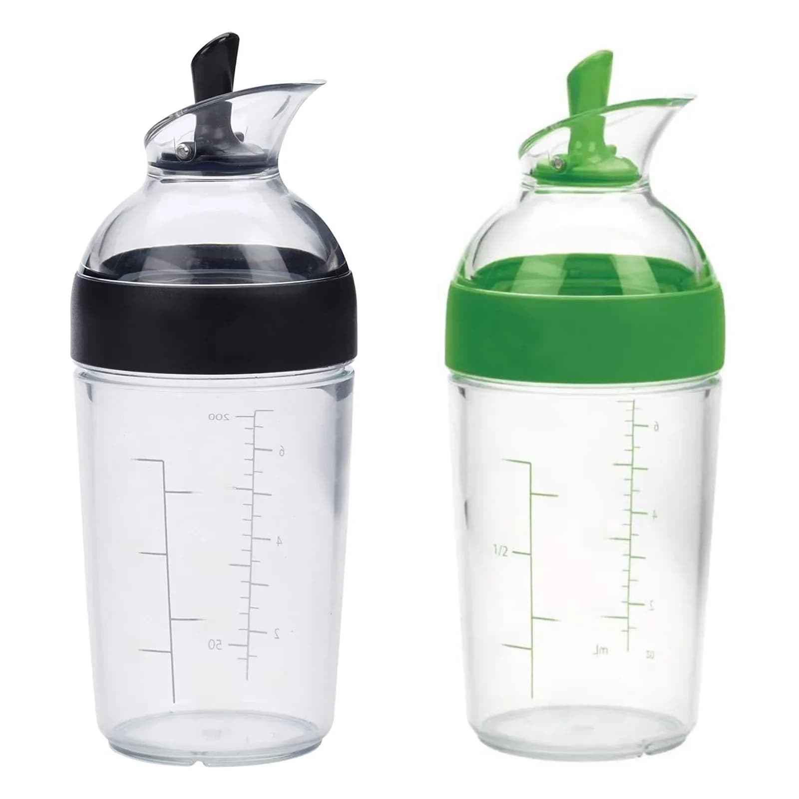 Conteneur de spanshaker à salade, bouteille d'émulsifiant, facile à verser avec mesure, centre commercial aissces