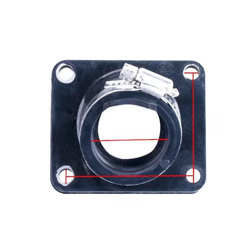 Botte de joint de collecteur d'admission de carburateur avec pince, pièces de moto, Yamaha YZ80, YZ85, KX60
