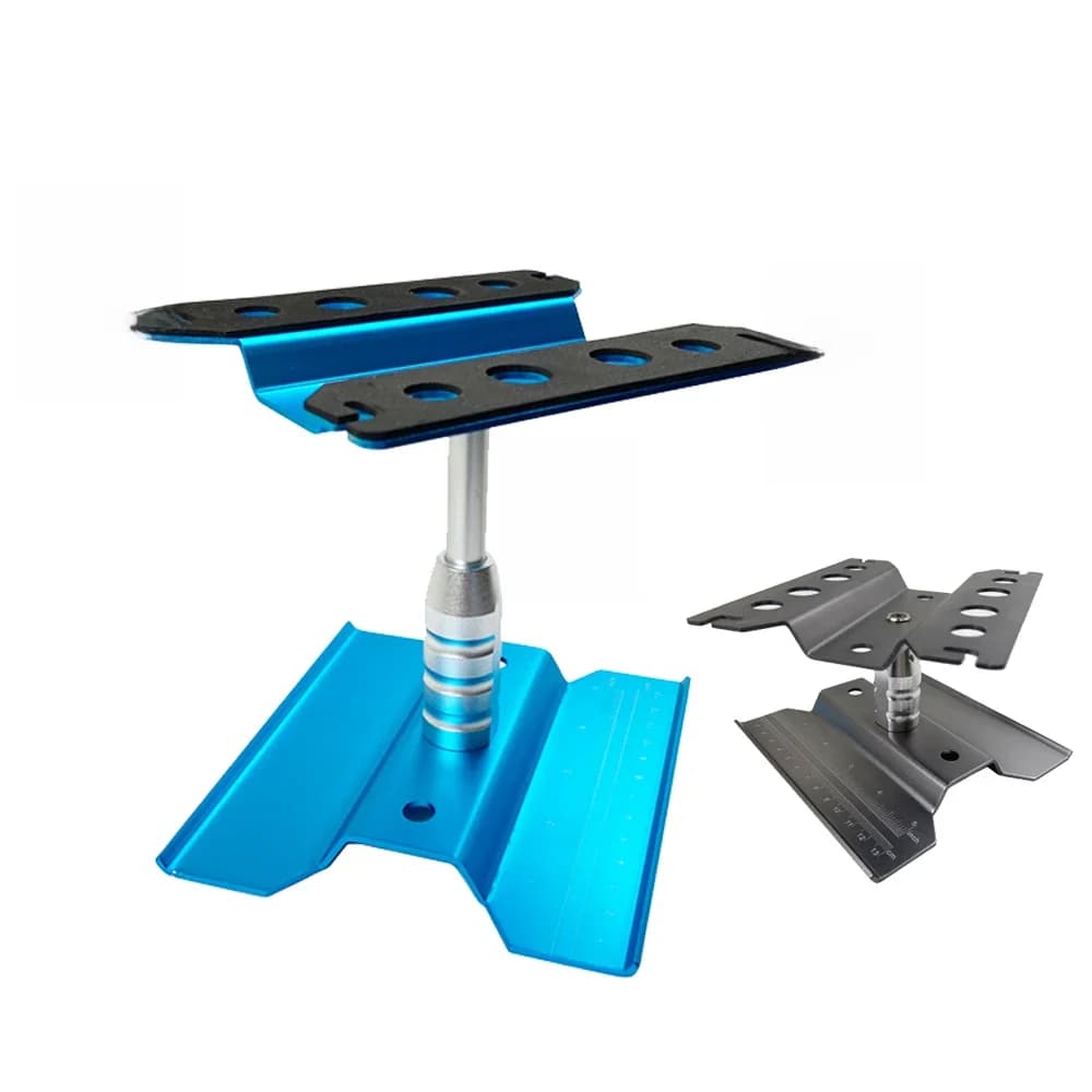 Station de réparation en métal, outil RC, support de travail, plate-forme d'assemblage pour voiture 1/10 1/8 RC Traxxas TRX-4 Axial SCX10 II RC chenille Tamiya HSP