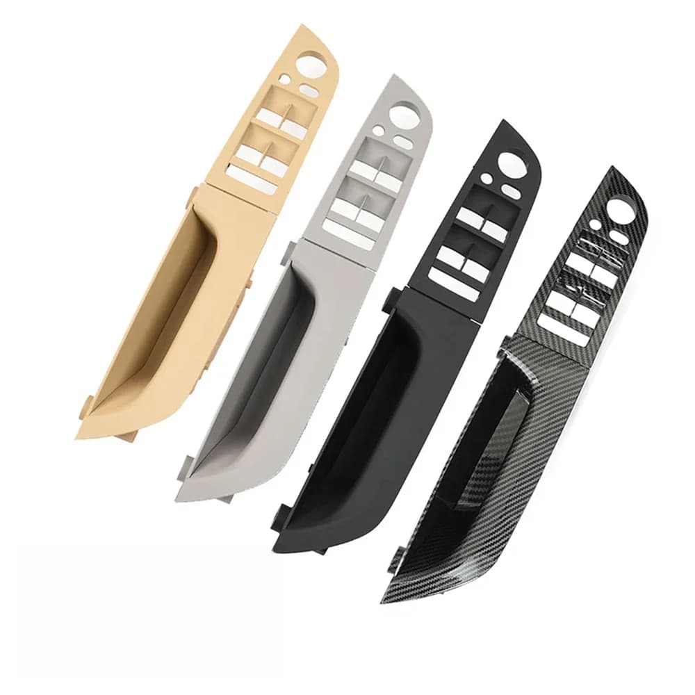Poignée de porte gauche pour conducteur, panneau de couverture de commutateur de fenêtre, poignées de traction de remplacement pour BMW série 3 E90 E91 316 318 320 325 328i