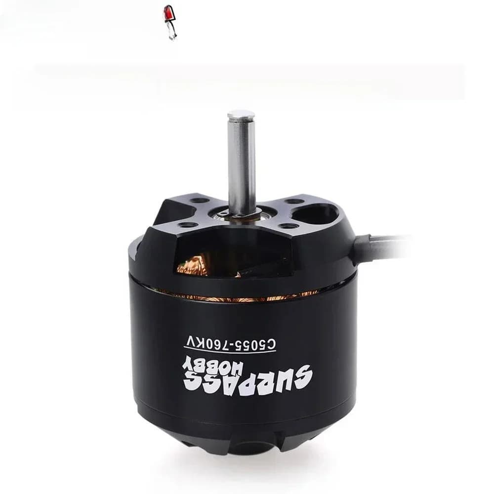 Moteur Brushless SURPASS HOBBY C5055 760KV pour Avions à Voilure Fixe, Multicoptères, Avions RC et Hélicoptères
