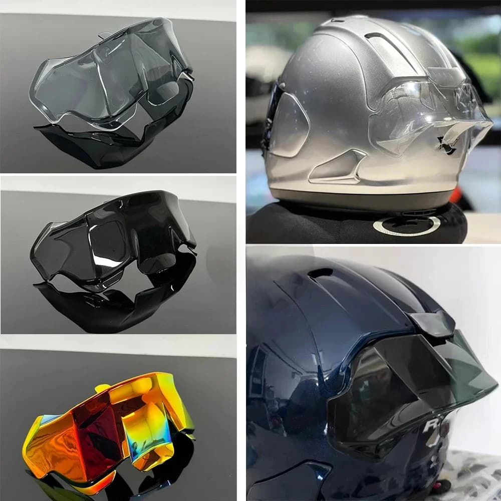 Becquet de casque de garniture arrière de moto pour Arai RX-7X RX7X VZ-Ram RX7V RX7, accessoires de becquet de casque