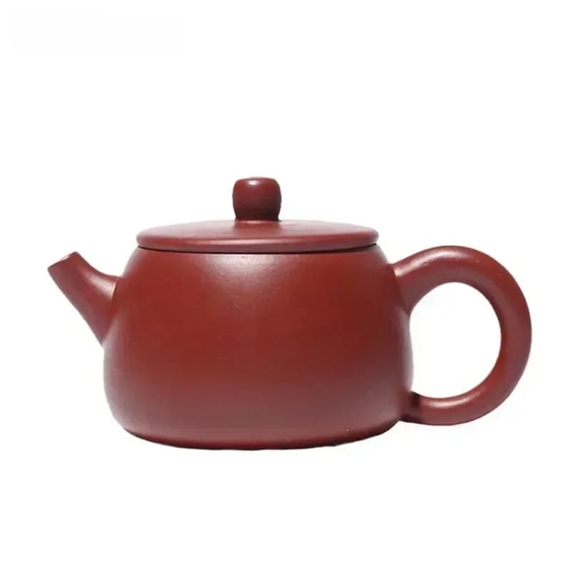 Théière chinoise Yixing en argile violette faite à la main de 85ml, infuseur en forme de boule de petite capacité, bouilloire de beauté, service à thé Zisha authentique