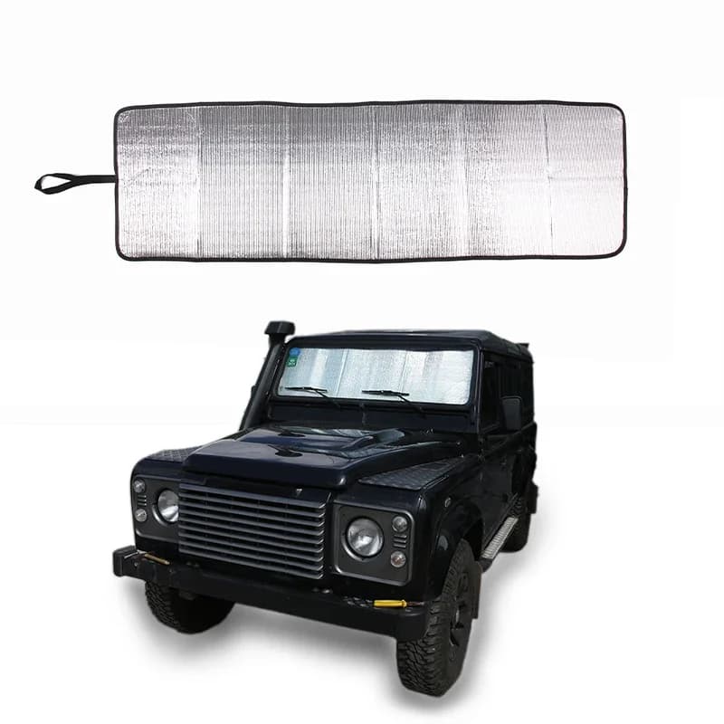 Pare-soleil pour pare-brise de voiture Land Rover Defender 90 110 2004-2023, couvre-soleil pour fenêtre avant, visières de fenêtre, accessoires pare-soleil