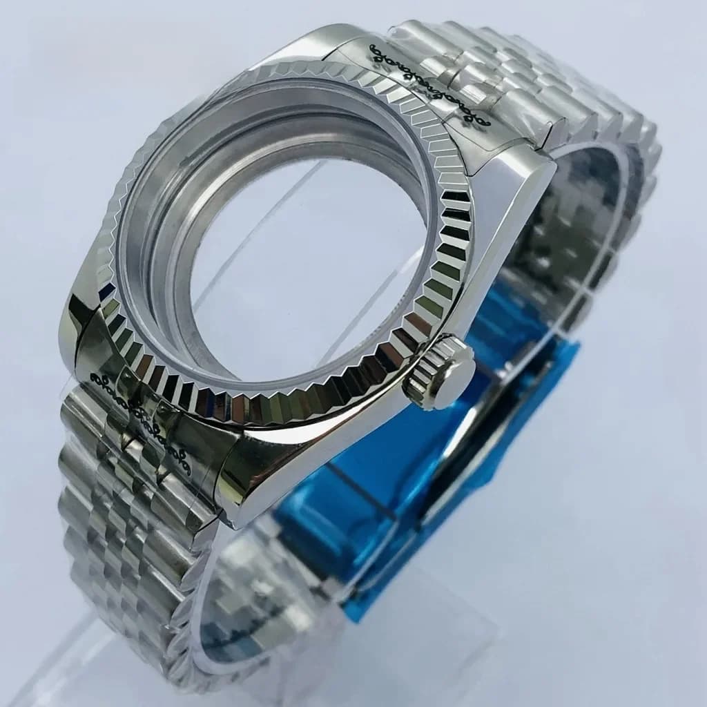 Miuksi – boîtier de montre en verre saphir, 36mm/40mm, adapté au mouvement NH35 NH36 NH34 ETA2824 2836 Mingzhu DG2813 3804 Miyota8205 8215 PT5000