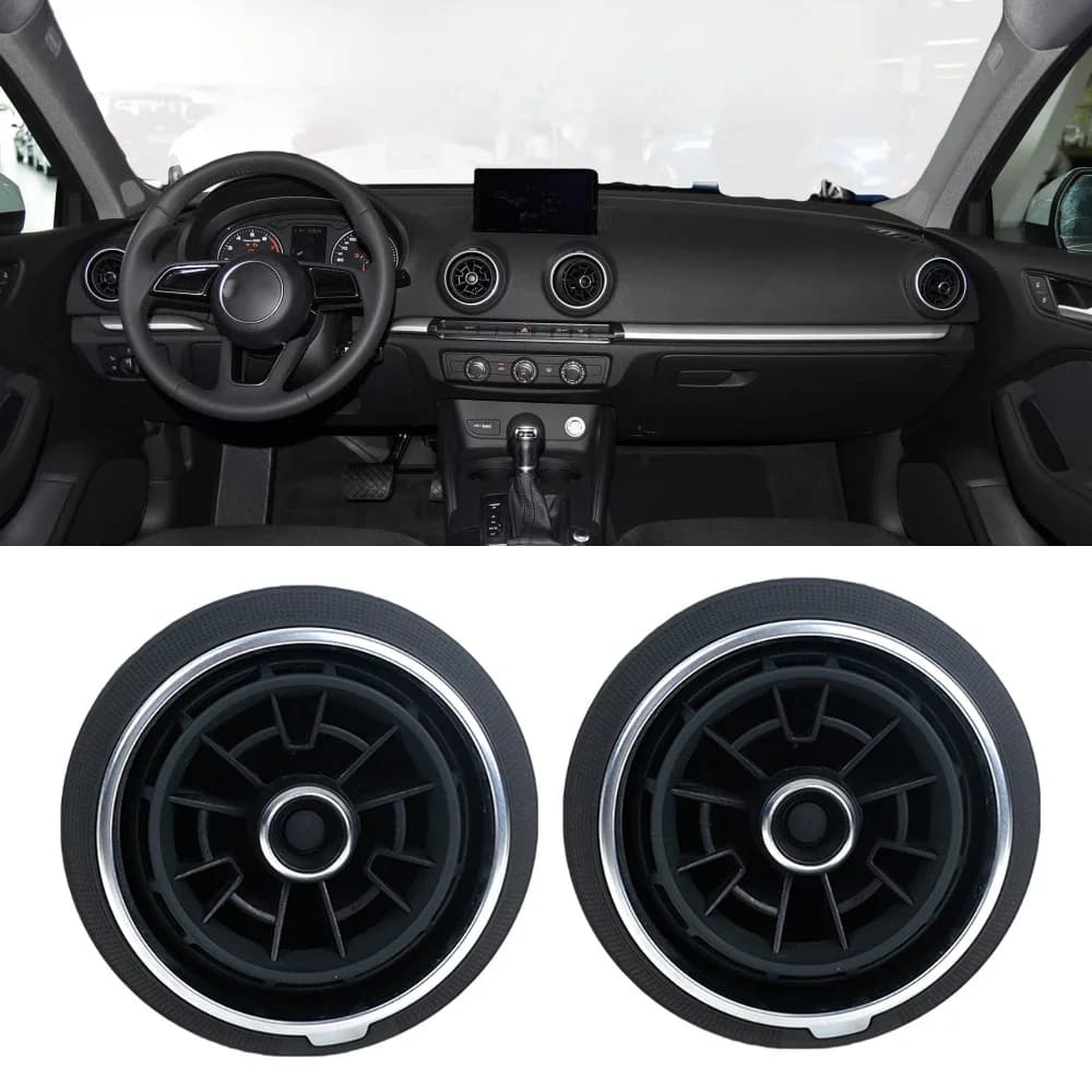 K-car Widanfolly rouge tableau de bord climatiseur sortie remplacement décoratif pour Audi A3 2017 2018