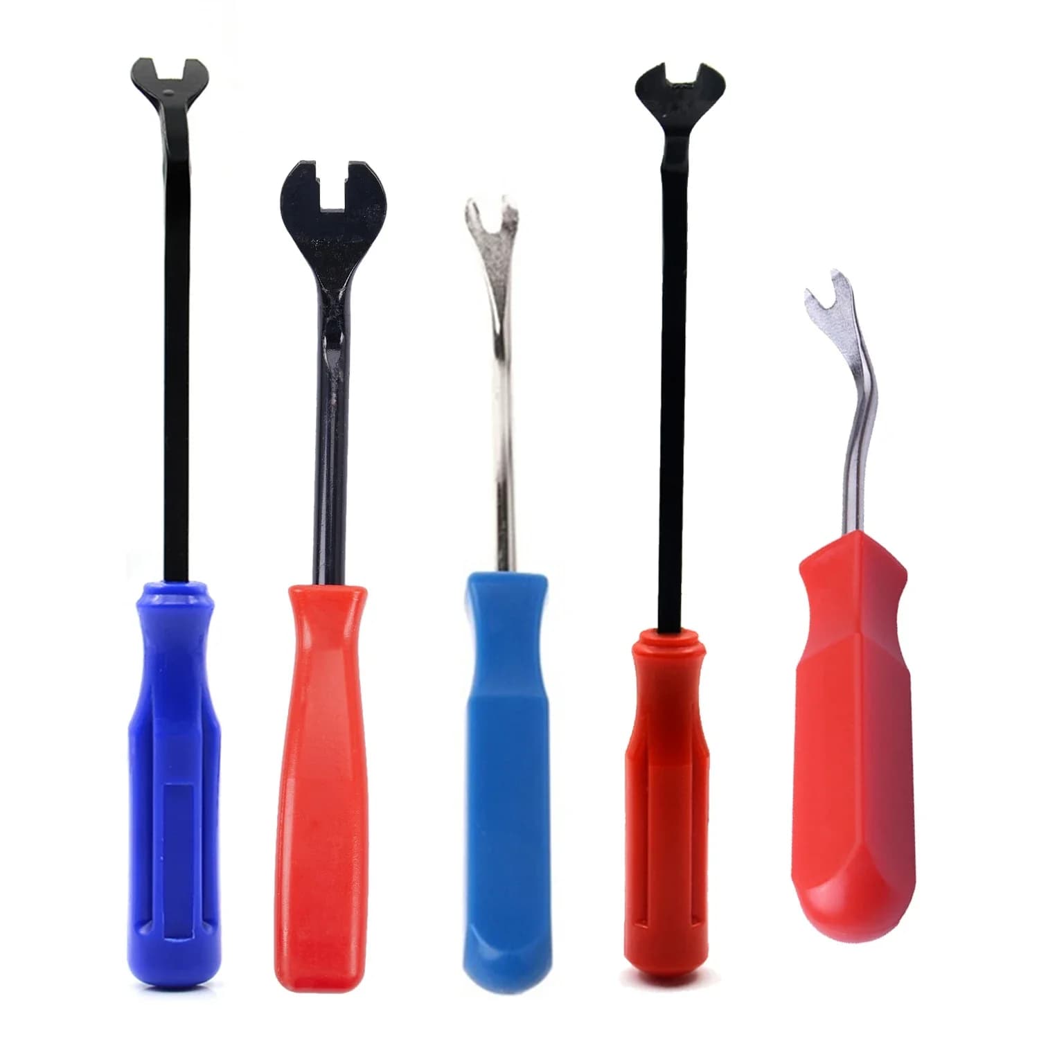 Extracteur de Clip de garniture intérieure de porte de voiture, panneau de fixation de rembourrage, outil de démontage de Clip, tournevis extracteur de clous