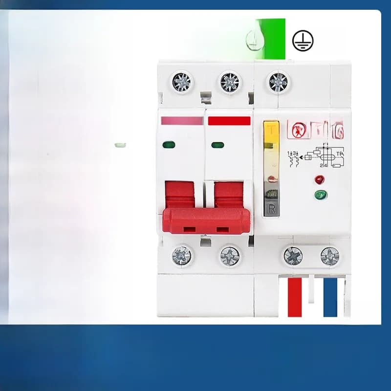 Disjoncteur à courant résiduel SPD avec surcharge RCD RCBO RCCB avec Protection contre la foudre, Protection contre les surtensions et les fuites MCB