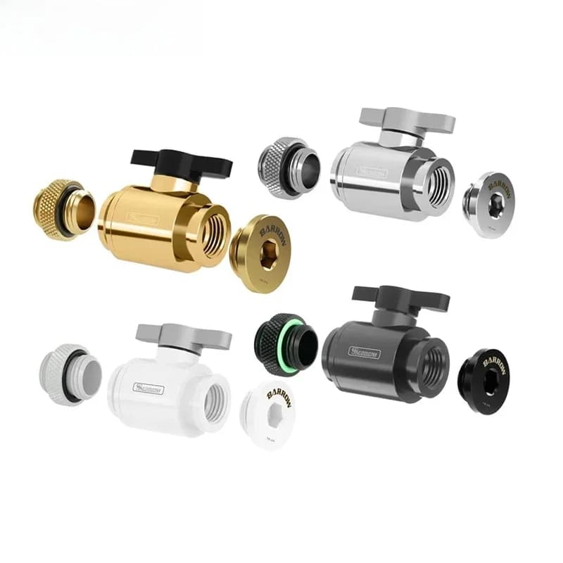 Kit de valve d'eau Barrow système de refroidissement double femelle à filetage G1/4