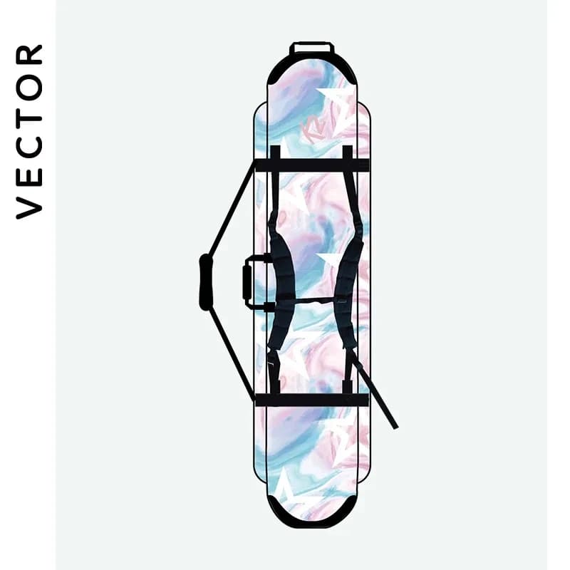 Sac de Snowboard de ski vectoriel 2020, housse de plaque résistant aux rayures, chaussons de ski, étui de transport, accessoire