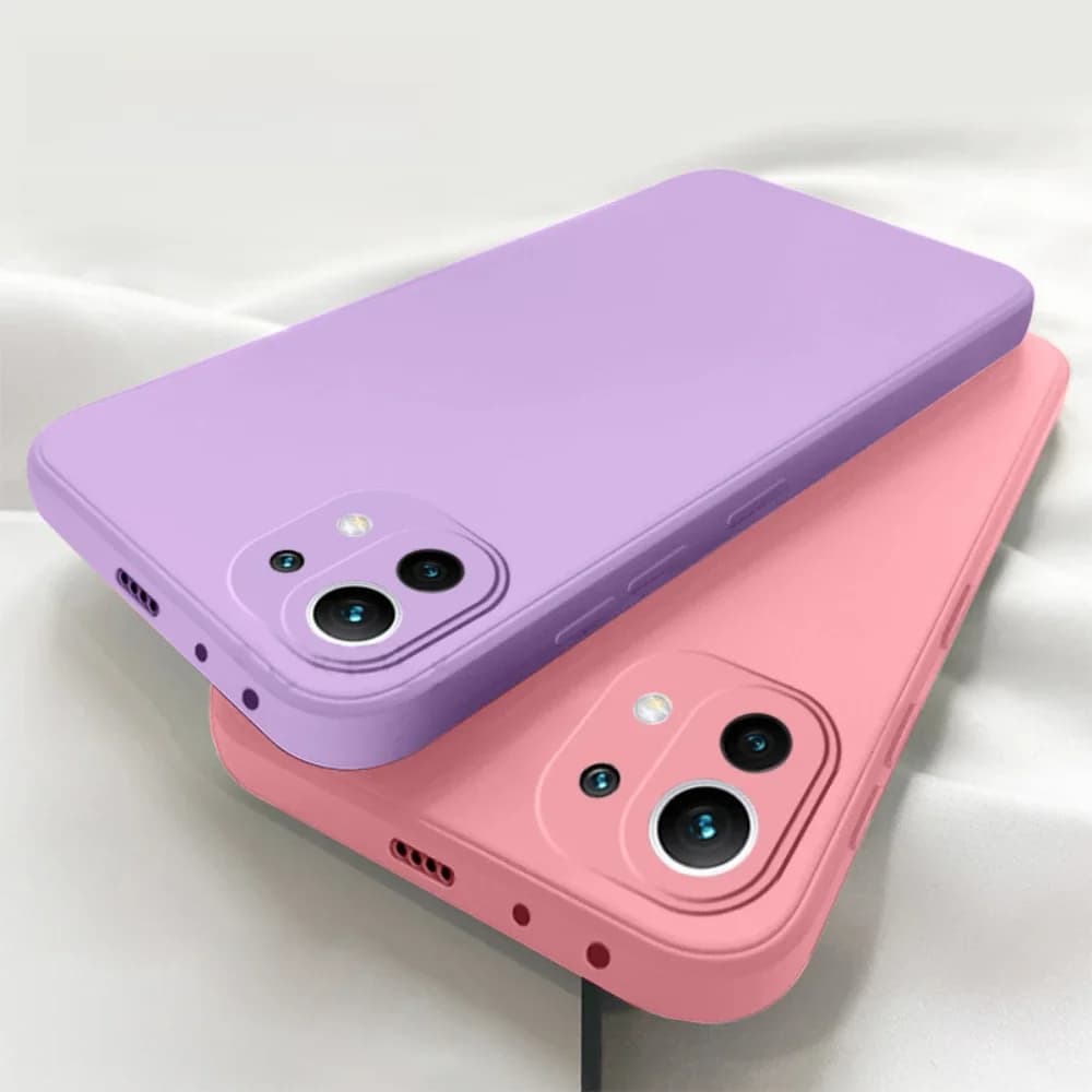 Coque de téléphone de luxe en silicone liquide souple pour couples, housse pour ata 11 Xiaomi Mi 11 11X 11T Pro Ultra Lite 11Pro 11Ultra 11Lite NE 11i 5G