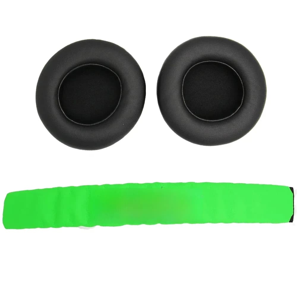 Coussinets d'oreille de remplacement, oreillettes avec bandeau pour casque de jeu Raze Kraken Pro 7.1 ou Electra