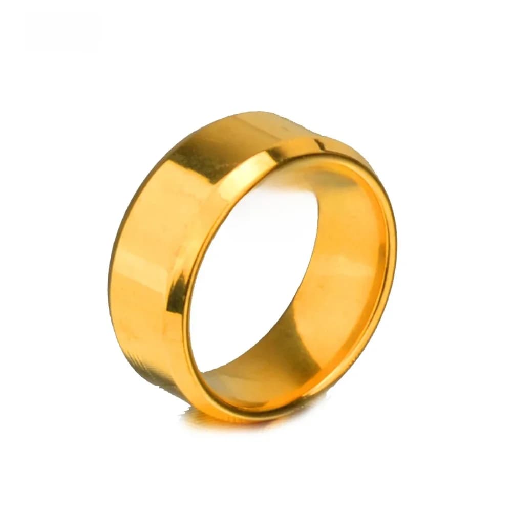 Bten mode charme bijoux bague hommes en acier inoxydable noir or argent couleur anneaux pour femmes et hommes