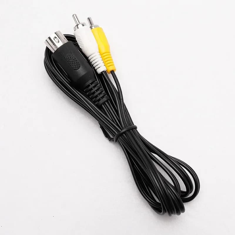 Câble vidéo Rca Av de haute qualité, pour Mega Drive 1, système principal MD1