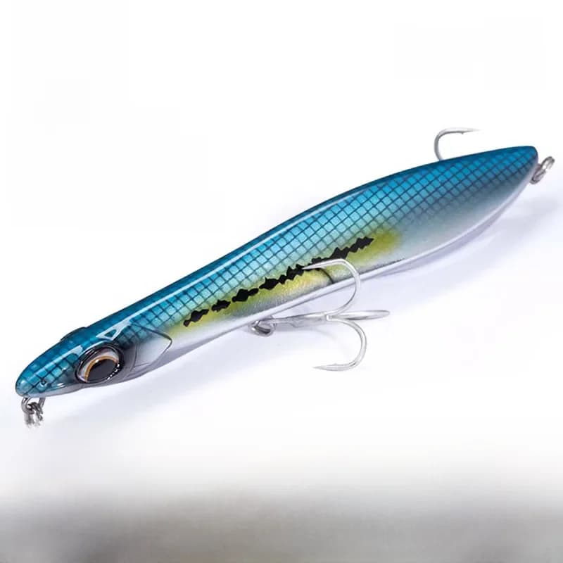D1 crayon Popper leurre de pêche Wobblers 80mm 115mm flottant coulant artificiel dur appât 2021 Pecsa attirail