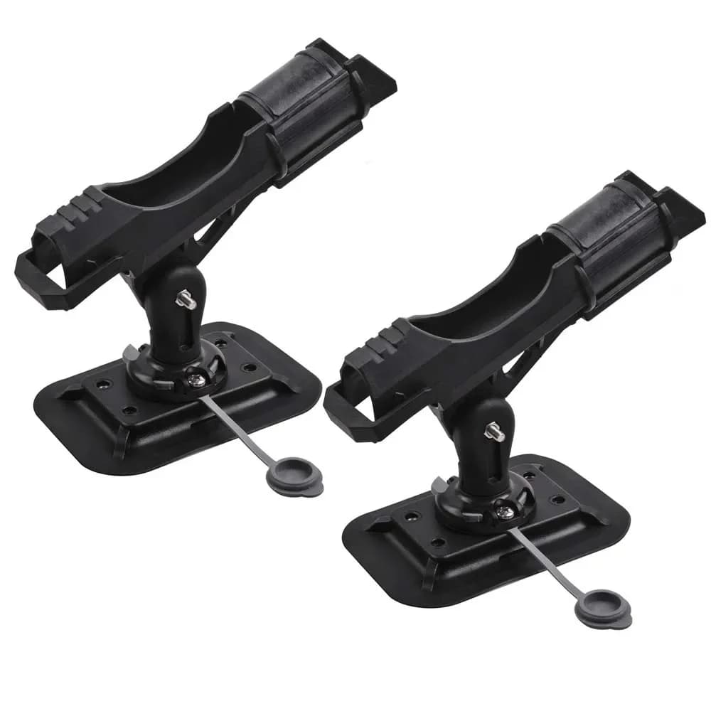 Support de pêche réglable et rotatif à 360 degrés, lot de 2 pièces, base pour kayak, canoë, bateau, nouveau