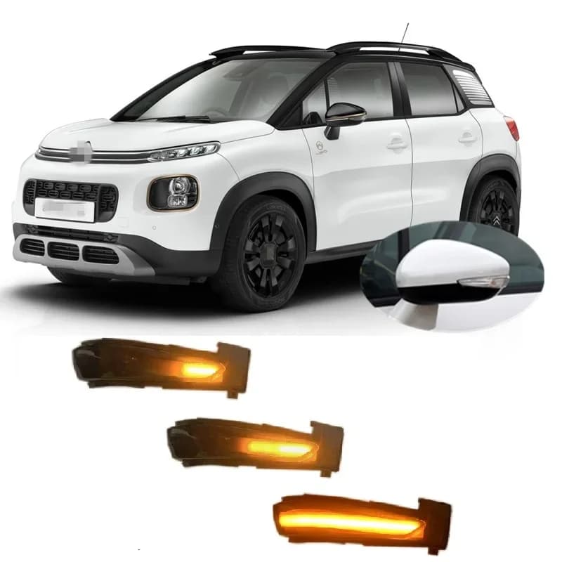 Clignotant Séquentiel ociamique à LED, pour Citroën C3 Aircross II 2R 2C 2017 2018 2019