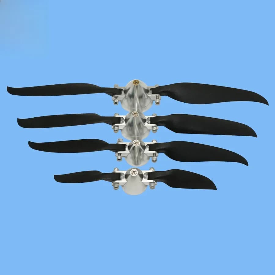 1 ensemble HY nouveau modèle électrique Alu planeur volant pliant hélice assemblage palette diamètre 6-13.5 pouces pour avion RC