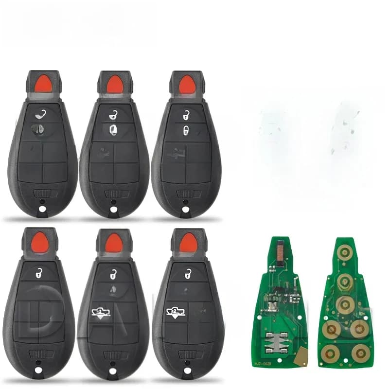 Datong World – clé de télécommande de voiture, pour Jeep Cherokee Sport KL Dodge RAM Chrysler Town Country 46/4A GQ4-53T, carte intelligente 433MHz