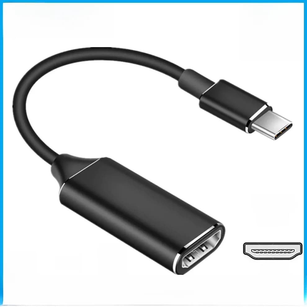 LccKaa-Adaptateur USB Type-C vers HDMI, câble 4K, USB 3.1, pour MacPle, Samsung Galaxy S10, Huawei Mate P20 Pro