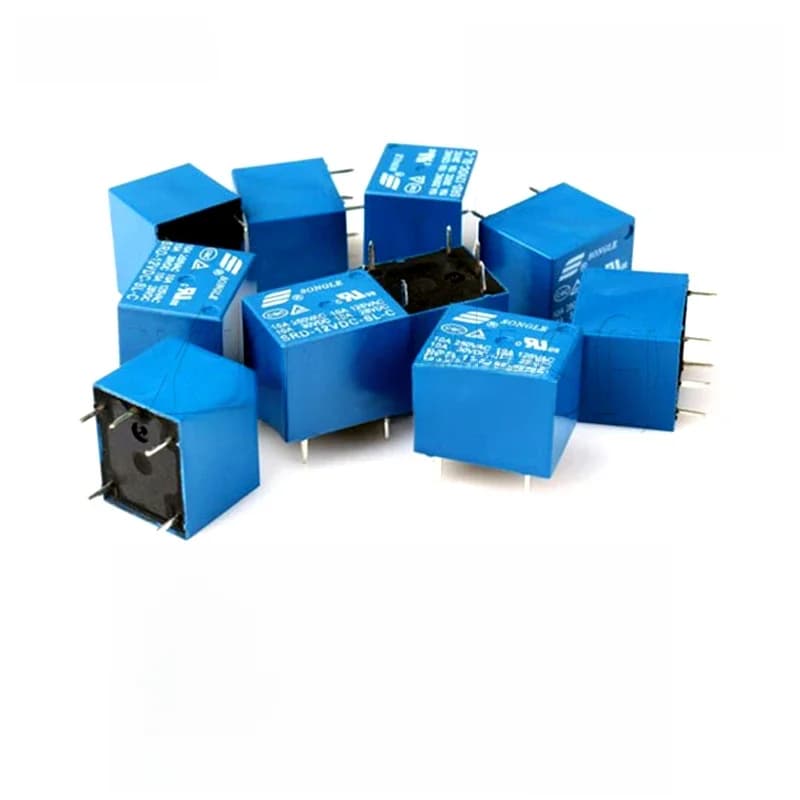 Relais de puissance SRD-05VDC-SL-C SRD-12VDC-SL-C SRD-24VDC-SL-C SRD-48VDC-SL-C DC 5V 12V 24V 48V SRD - 250VAC 10A 5 broches, 10 pièces