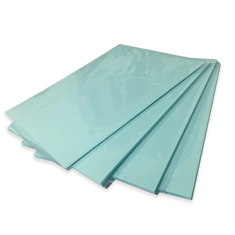 Papier de transfert de glissière d'eau bleu pour imprimante à jet d'encre, transparent, clair, imprimable, toboggan, gobelets, tasses, format A4