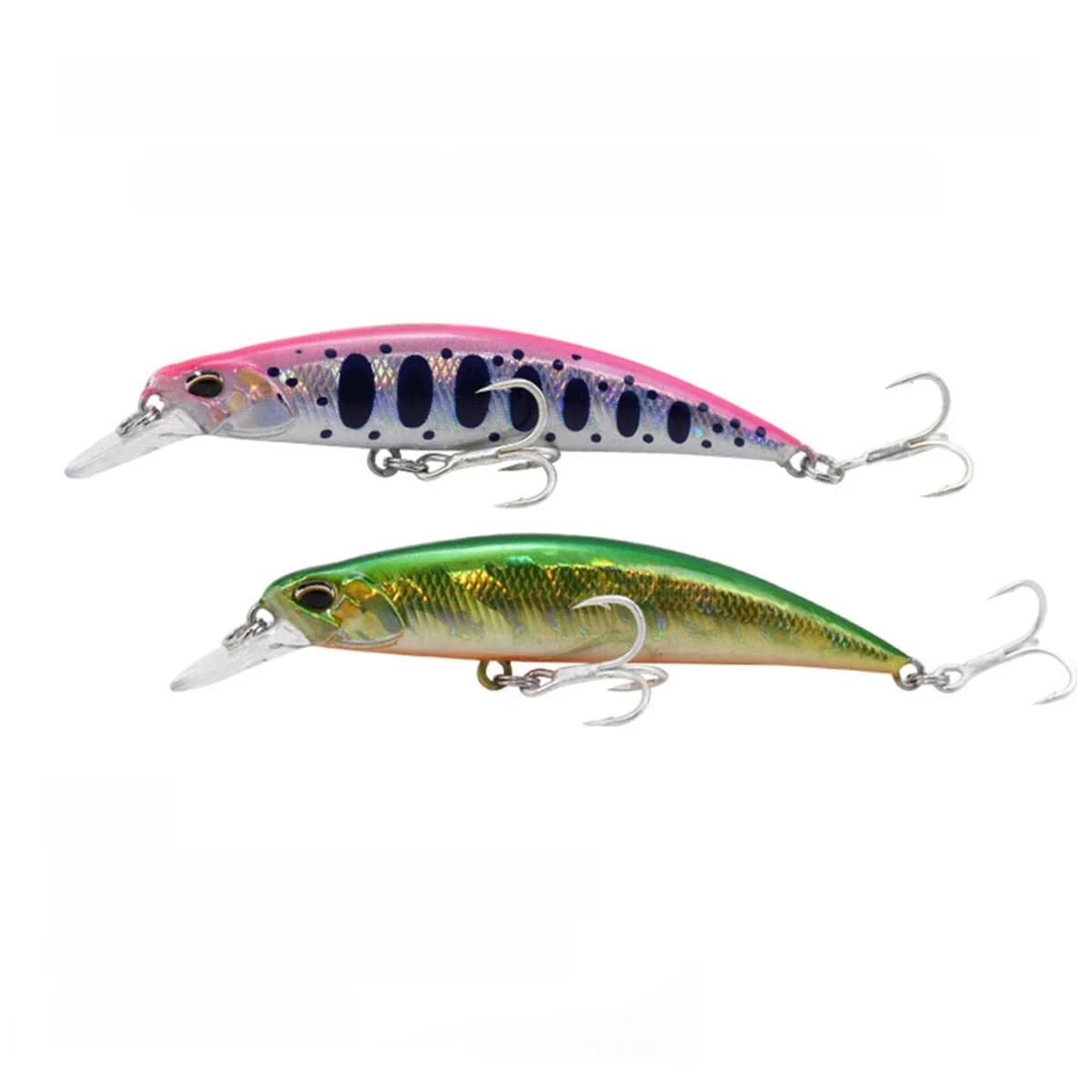 Leurre de pêche au vairon coulant et à la traîne, appât Élde type wobJeff, jerkbait, Culter, Alburnus, Bass, 80S, 8cm, 12g