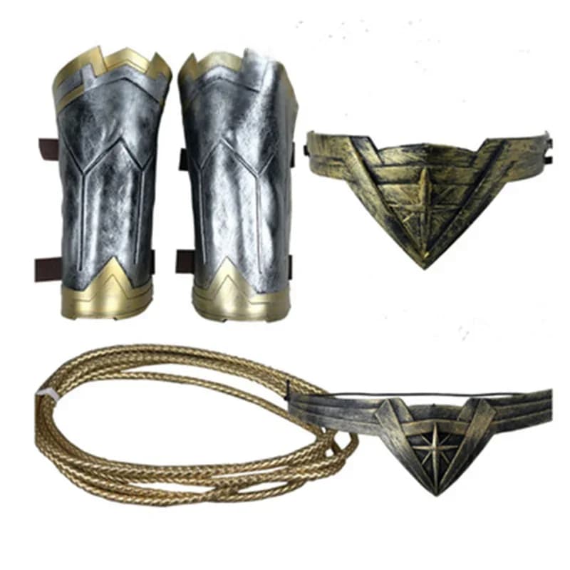 Brassard de Cosplay de Princesse Diana pour Femme, Costume d'Halloween, Diadème de Poignet, Accessoires