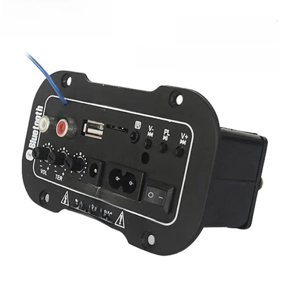 Woopker haut-parleur carte amplificateur bricolage numérique Bluetooth amplificateurs Module AUX TF carte USB 25-30W haut-parleur 110V 220V 12V 24V