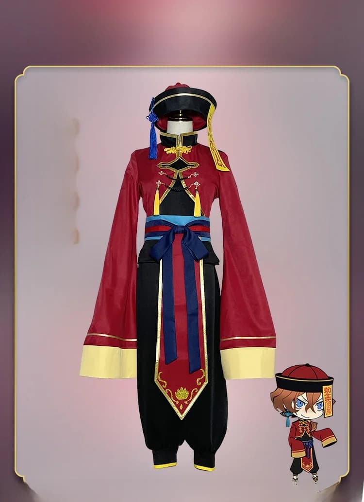 Bungou – costume de chien stray youduyexing dazai osamu nakakara Chuuya fantôme zombie, cosplay pour Performance de scène fantaisie
