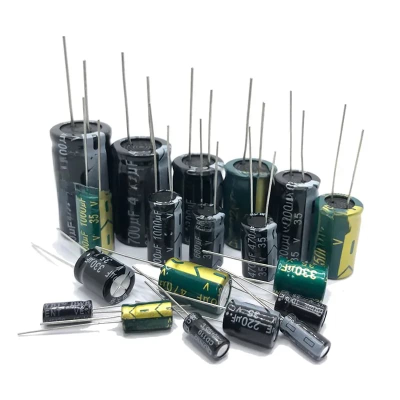 Condensateurs électrolytiques en aluminium 16V10UF 3x5mm, 10uf 16v 10uf16v 22uf 33uf 47uf 100uf 220uf 470uf 1000uf 25v 35v 50v 63v 100v