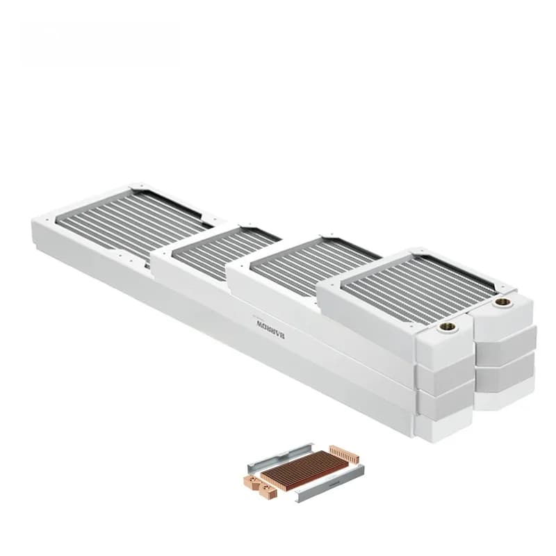 BARROW-Dissipateur thermique pour CPU et ordinateur, système de refroidissement par eau, compatible avec 12cm, 28mm, 240mm, 360mm