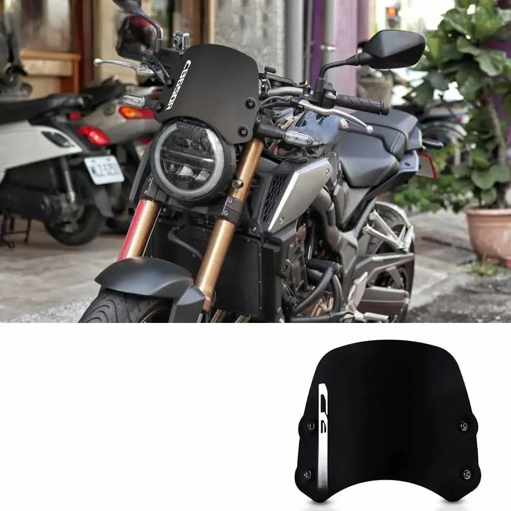Déflecteur de vent de pare-brise pour Honda, pare-brise, CB650R, CB1000R, CB 650R, 1000R, 650, 1000, R Neo Sports, 732018, 2019, 2020, 2021, 2022