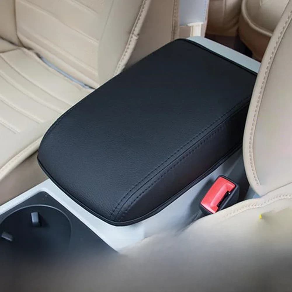 Juste de boîte d'accoudoir en cuir microcarence, manchon de protection, garniture de film, haute qualité, VW Touran 2016 à 2023