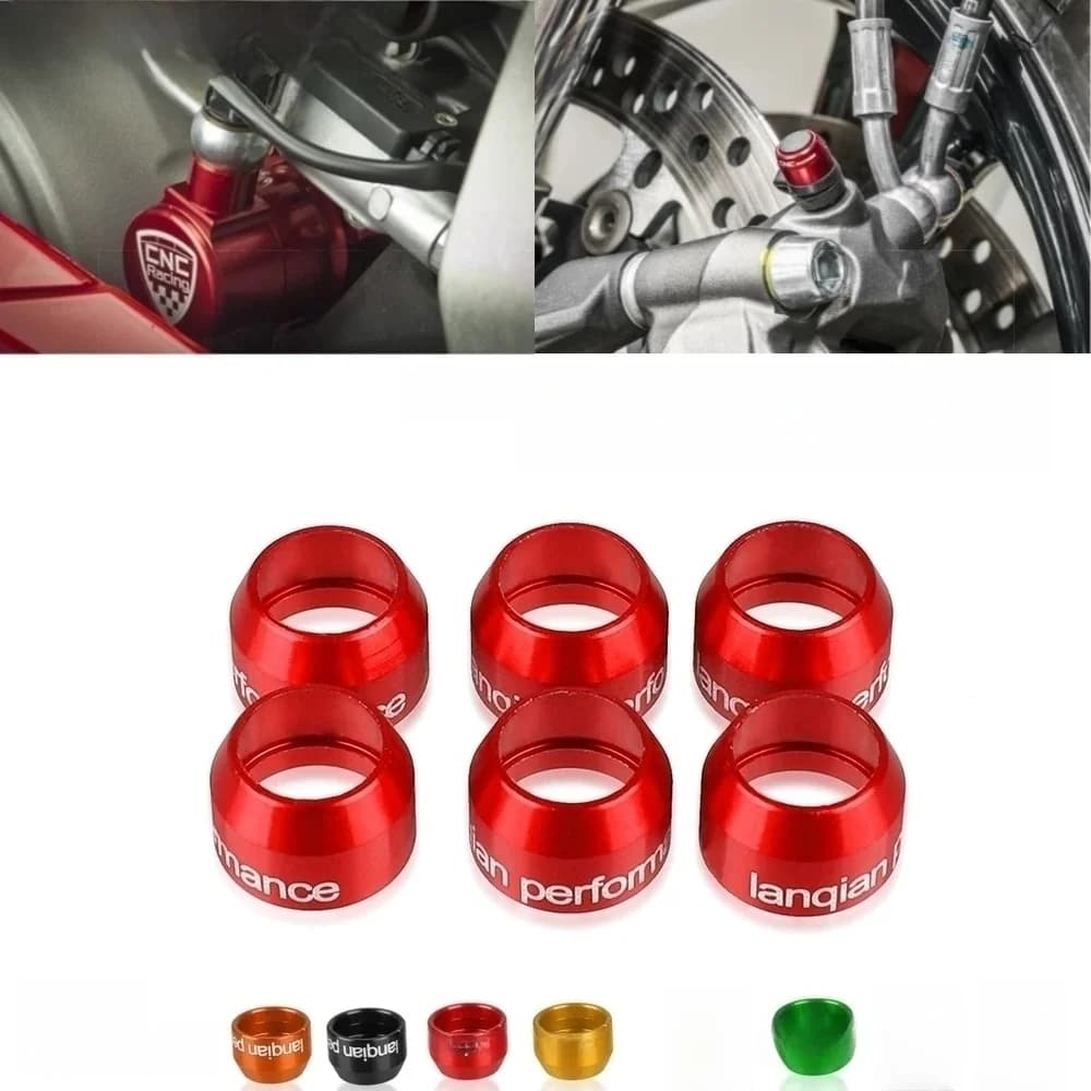 Kit de couvercle de Valve de purge de billette de maître-cylindre d'étrier de moto pour Ducati SUPERBIKE 946 848 EVO CORSE 899 1199 Panigale 955 V2