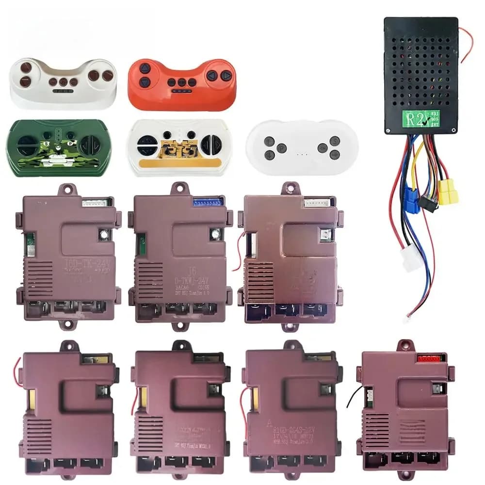 12V 24V R1GD-J6N 2G4Z J6D-TK TKWJ J6HD-7P Inter 2Pin 7Pin Enfants Tour Électrique sur Voiture Véhicule Télécommande Boîte Récepteur Pièces