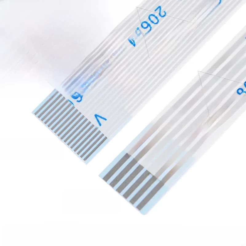 Câble flexible plat AWM 20624 80C 60V VW-1 FDavid FPC 4/5/6/8/10/12/14/16/18/20/22/24/26/28/30 broches 32 34 36 38 40 45 50 54/60