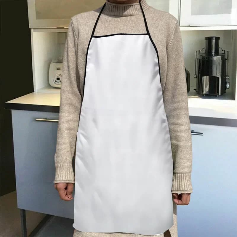 Tablier de cuisine avec Logo personnalisé, 1 pièce, dessin animé, pour dîner, fête, accessoires de cuisson pour hommes et femmes, tissu imperméable à l'huile