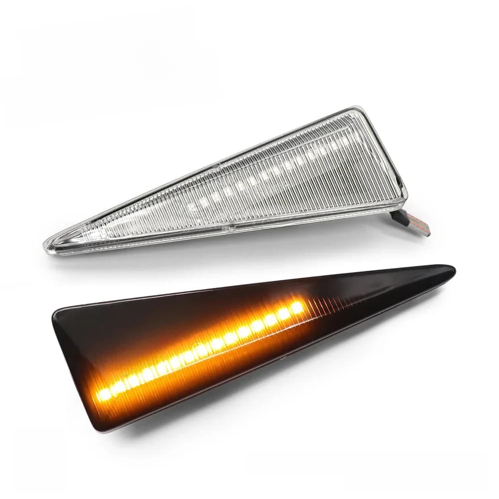 Clignotant LED ociamique pour Renault MK4, enquêter de Position Latéral pour Vel Satis, Wind, Avantime, Megane 2, Scenic 2, Espace 4