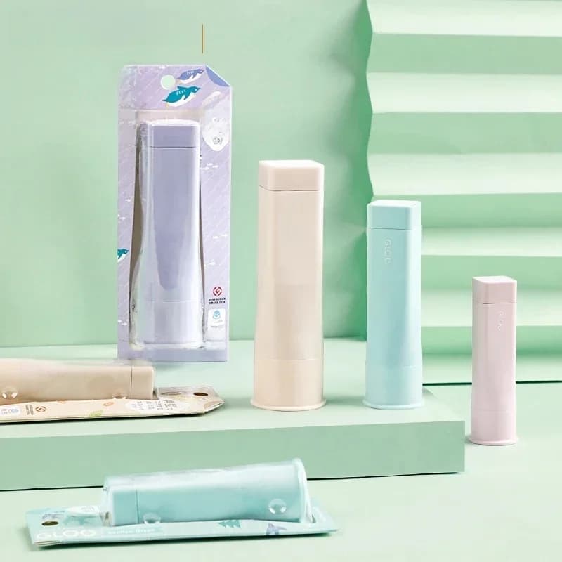 KOKUbalance-Bâtons de colle carrés Kawaii Gprodiro, 3 TANS M L, outils de bricolage, haute viscosité, fournitures de bureau faites à la main pour étudiants