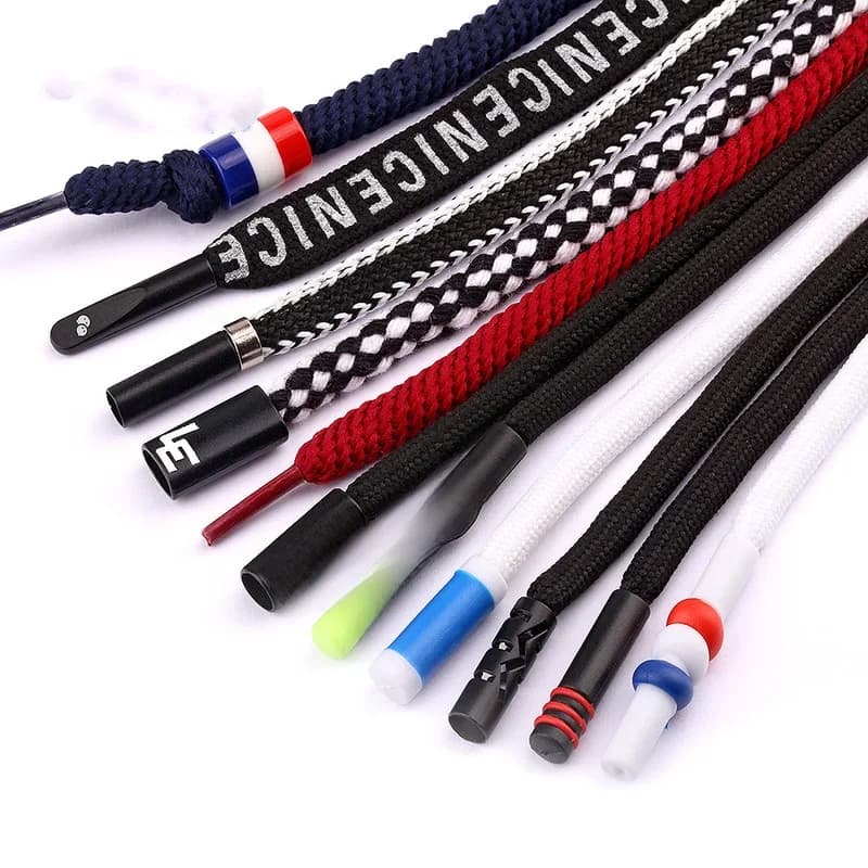 Viser de survêtement de proximité Wstring Strap, pantalons de sport, ULtissée, ceinture, sweats à capuche, accessoires de bricolage, fournitures de bande de couture, 2 pièces