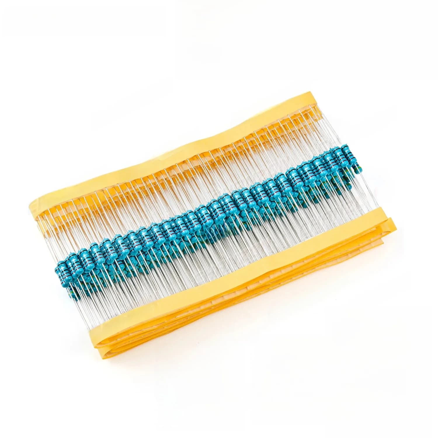 100 pièces 1/2W 1% résistances à film métallique 1ohm - 1M ohm 1/2 watts 0.5W haute précision MF résistance fixe 2.2 1ohm 1k 100k 2.2K 330ohm