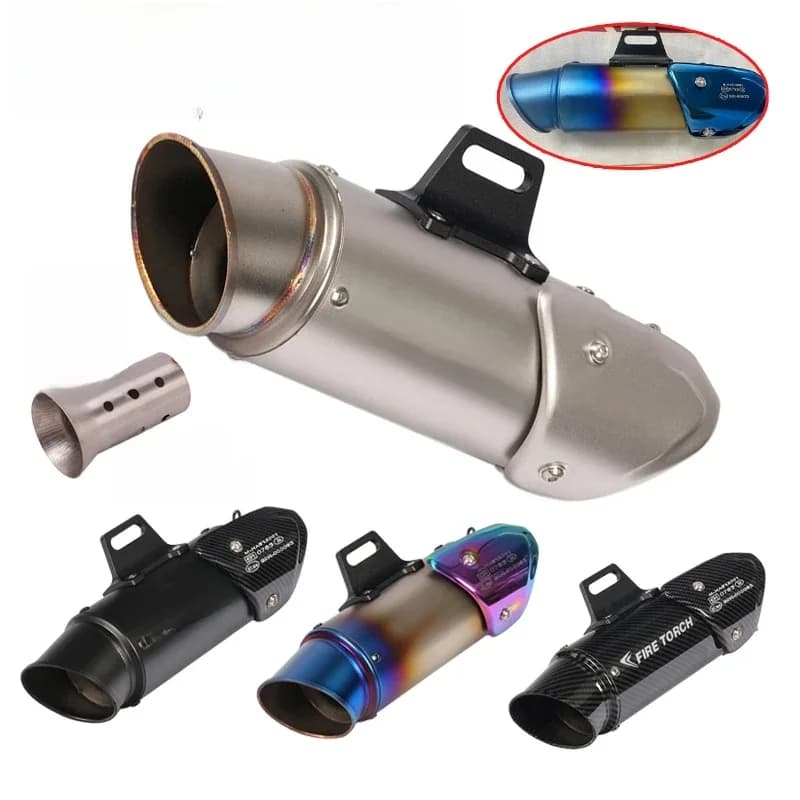 Silencieux de motocross modifié pour Ninja 400 R3 MT-03 CBR1000RR