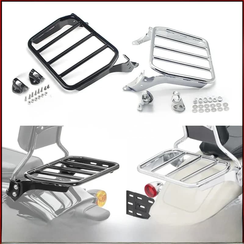 Hurcycles-Support Sissy Bar pour bagages T1 Electrolux, installation rapide pour Harley Softail, Fat Boy FLFB 114, FXBRS, FLFBS, FXeria 2018 +