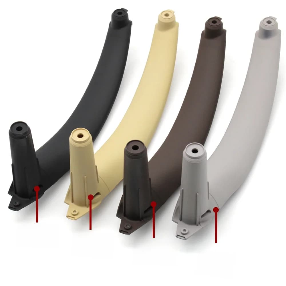 LHD RHD amélioré porte intérieure tirer poignée accoudoir panneau revêtement d'habillage remplacement pour BMW X5 X6 E70 E71 E72 2007-2014